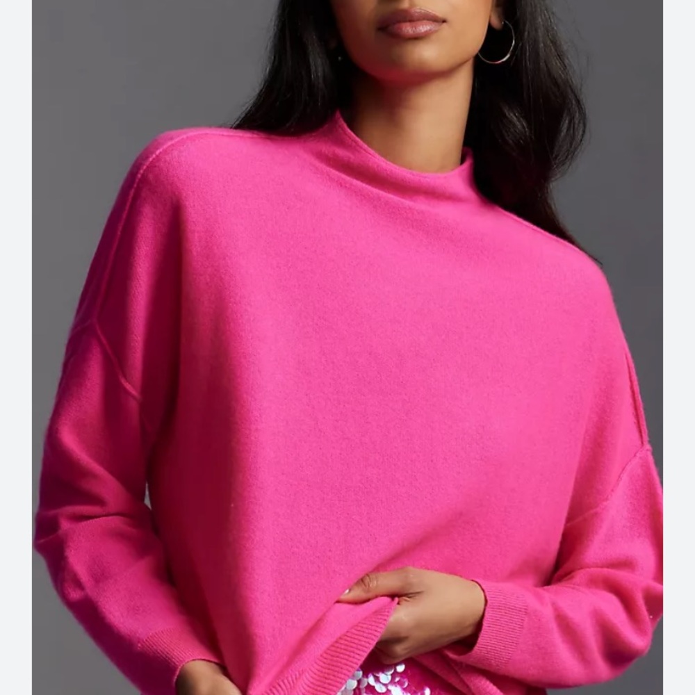 The Alani Cashmere Mock Neck